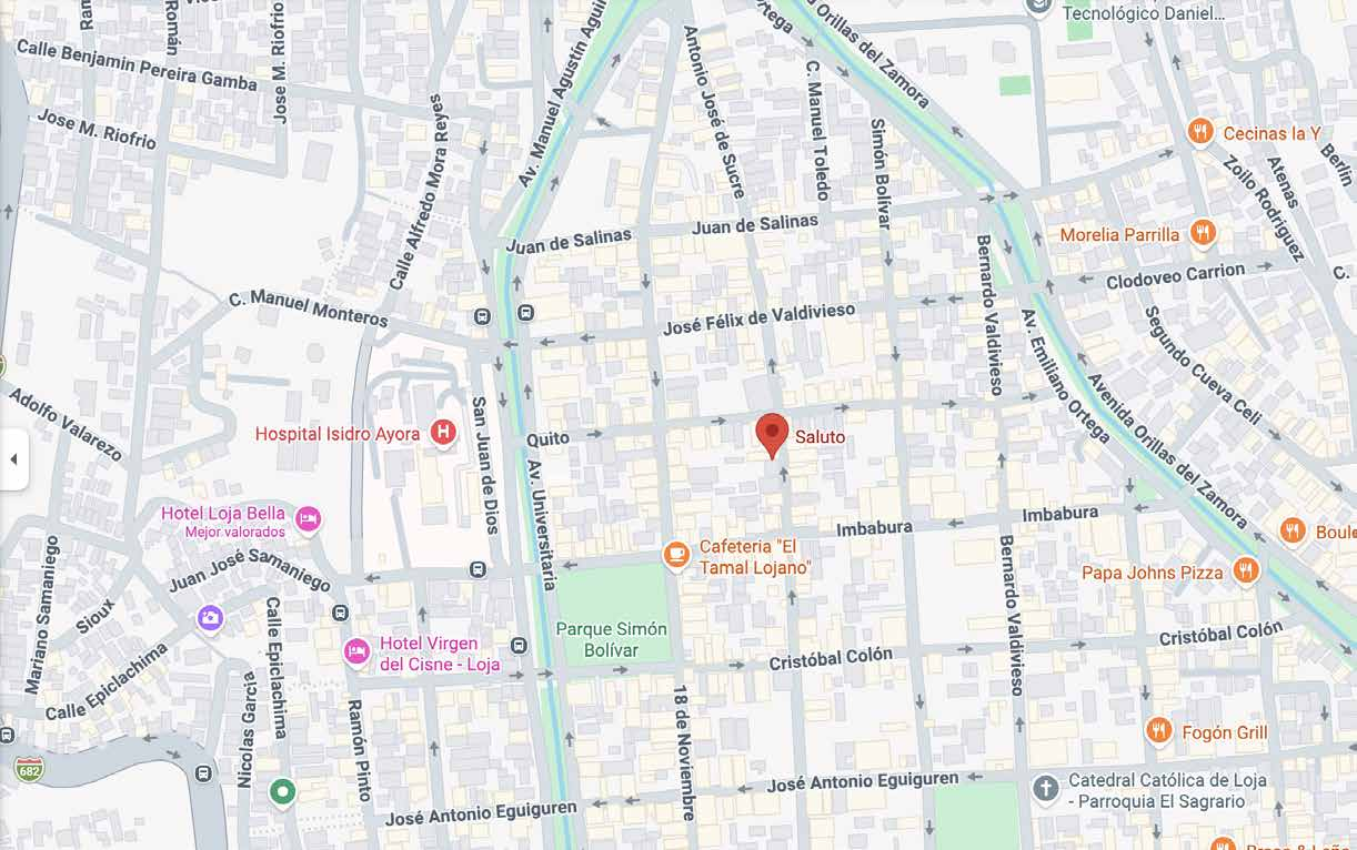 Mapa de la ubicación de LegalTax en Loja